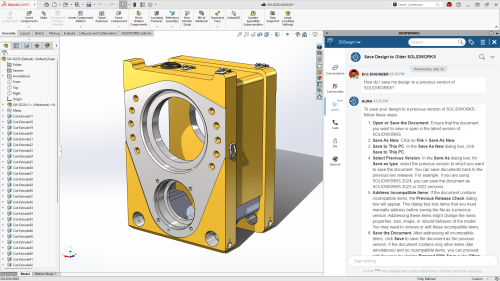 SOLIDWORKS® 2026 新增功能 — 设计
